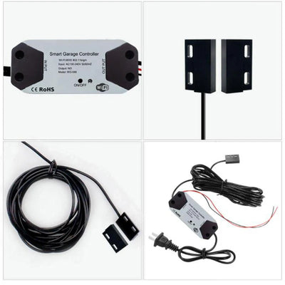 Tuya WiFi Switch Smart Garage Door Opener Controller Smart Home Module Smart Life APP Remote Control Supports Alexa Google Home