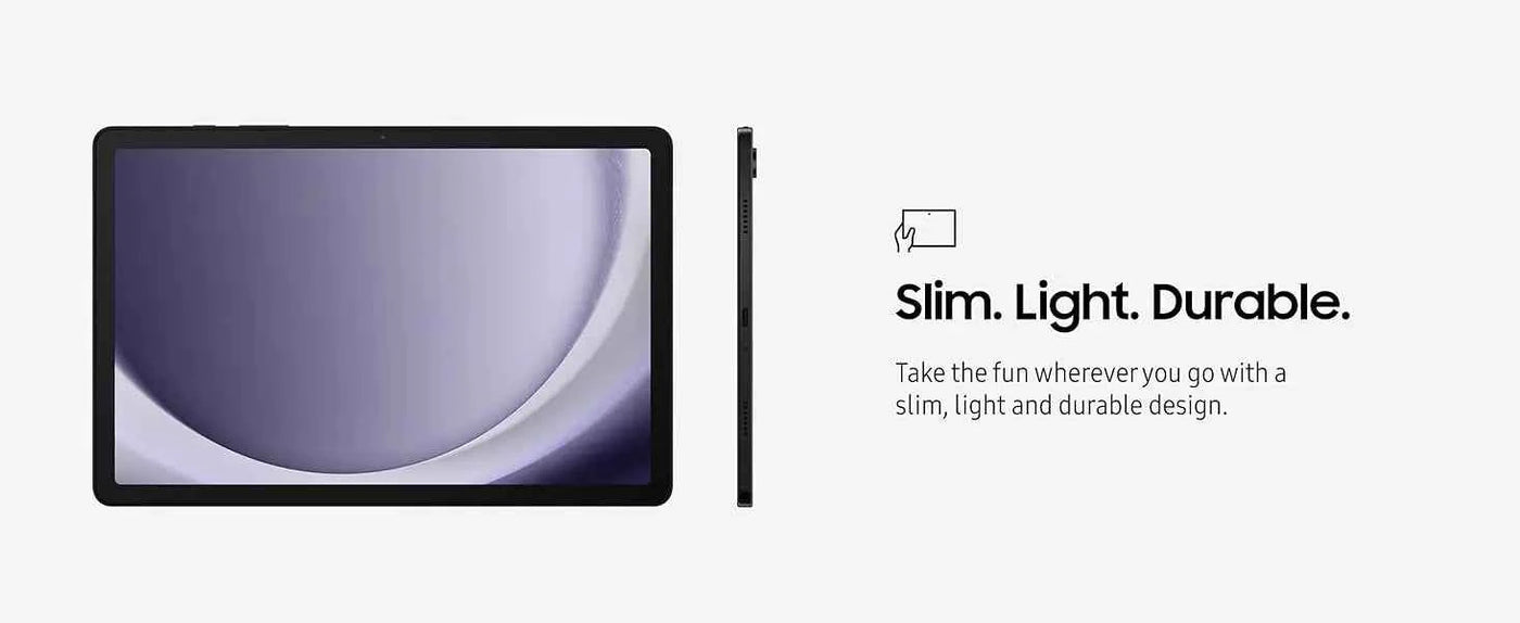 SAMSUNG Galaxy Tab A9 Plus Tablet 11” - 4GB RAM, 64GB Storage, Android, Slim & Lightweight Design, Quad Speakers - Pulse Electro