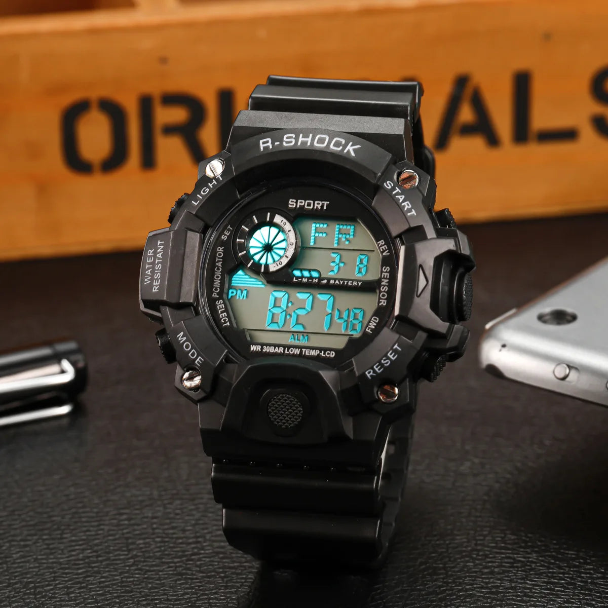 Outdoor Military Digital Watch for Men Sports Style