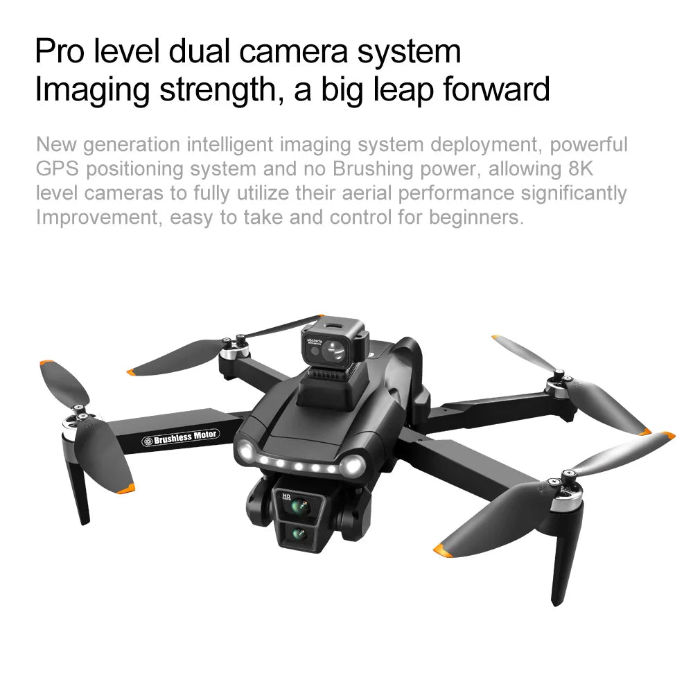 Xiaomi V198GPS Professional Drone ESC 8K  HD Camera Brushless Obstacle Avoidance Aerial Optical Foldable Quadcopter Mini Drone