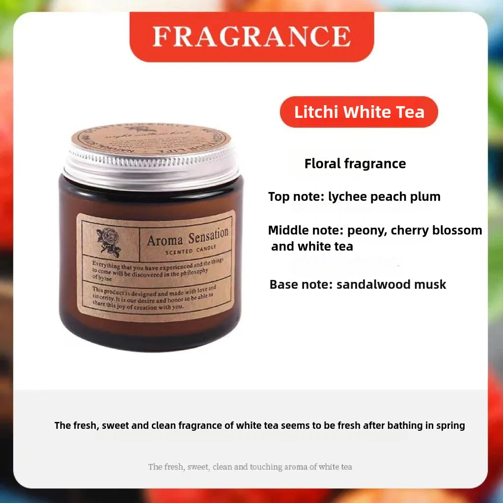 Soy scented Candles for Luxury Home Decoration and Celebrations - Smokeless Aromatic Essential Oil Candle - Pulse Electro