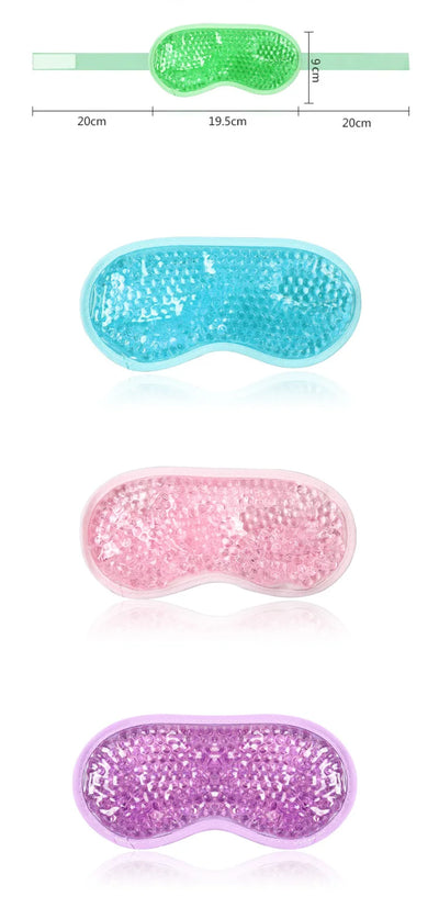 Reusable Cooling Eye Mask for Puffy Eyes, Migraine Relief, and Eye Fatigue - Gel Eye Mask with Cold Therapy and Eye Ice Pack
