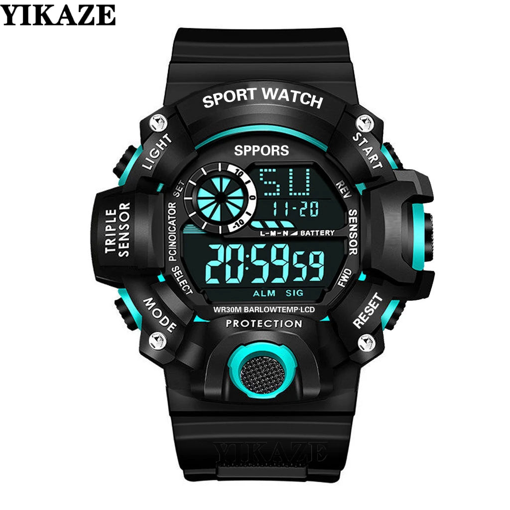 Outdoor Military Digital Watch for Men Sports Style