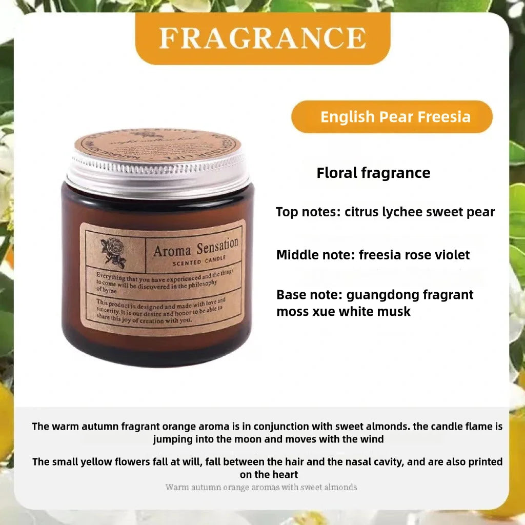 Soy scented Candles for Luxury Home Decoration and Celebrations - Smokeless Aromatic Essential Oil Candle - Pulse Electro