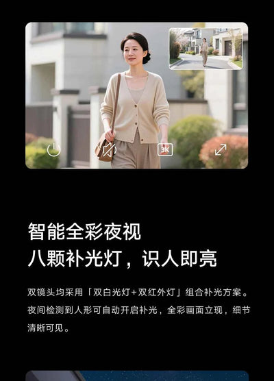 Xiaomi Outdoor Camera 4 Dual-Camera with 360-Degree Ultra-Clear Monitoring - Pulse Electro