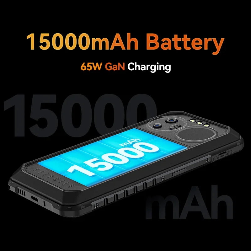 IIIF150 B2 Ultra Rugged Smartphone Android 13 12GB+256GB 200MP Indestructible Mobile Phones 15000mAh 65W 4G Cell Phone On Sale