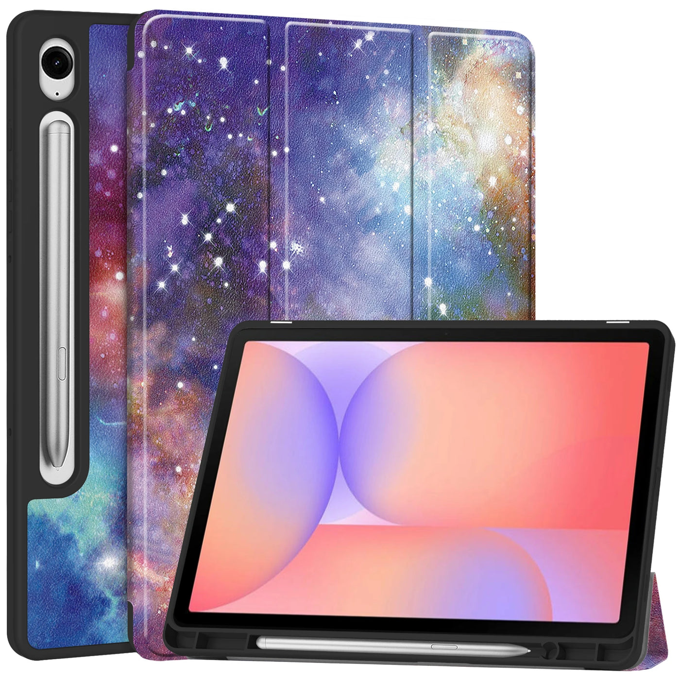Leather Case-Samsung Galaxy Tab S10 Lite SM-X400 SM-X406B 10.9 Inch 2025 with Pen Holder and Stand for Optimal Protection and Versatility - Pulse Electro