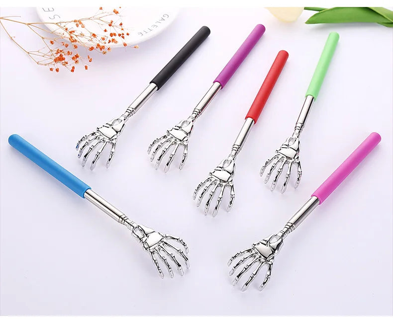 New Telescoping Stainless Steel Products Back Scratcher Back Scratching Relaxation Massager Kit