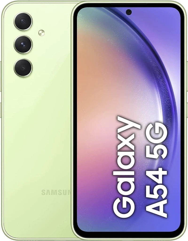 Samsung Galaxy A54 5G A546U1 A546B A546E A5460 Original 6.4" AMOLED 6/8GB RAM 128/256GB Octa Core Exynos NFC Unlocked Cell Phone - Pulse Electro
