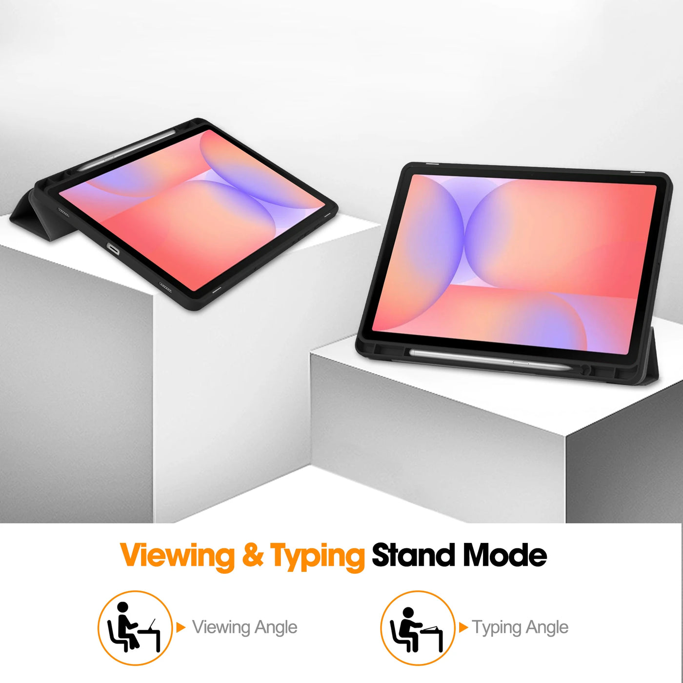 Leather Case-Samsung Galaxy Tab S10 Lite SM-X400 SM-X406B 10.9 Inch 2025 with Pen Holder and Stand for Optimal Protection and Versatility - Pulse Electro