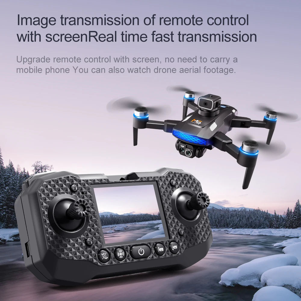 Xiaomi M6 Professional 8K Camera Drone 5G WIFI FPV  UAV With screen remote control avoidance Aerial Quadcopter