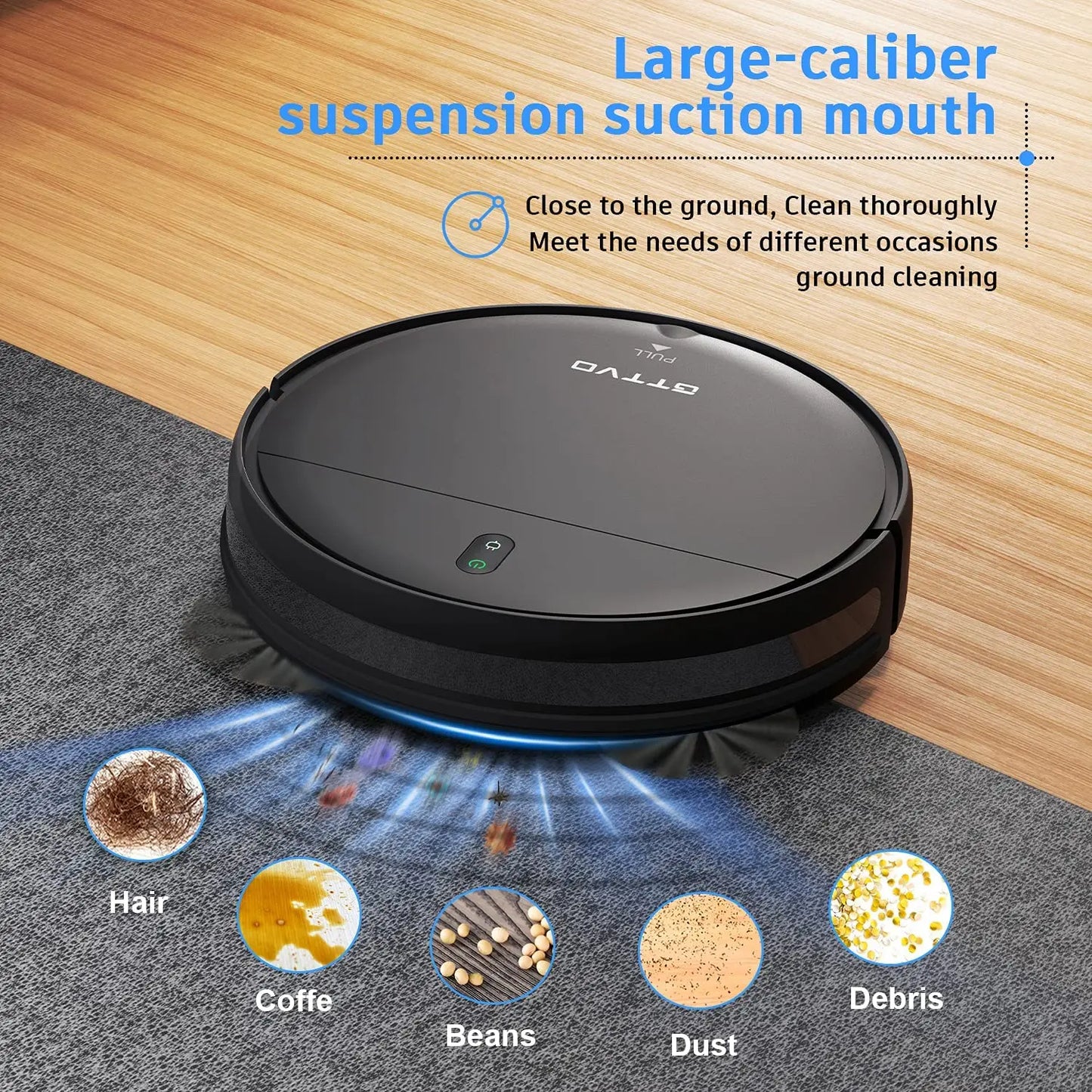 GOOVI BR151 Robot Vacuum Cleaner 6000Pa