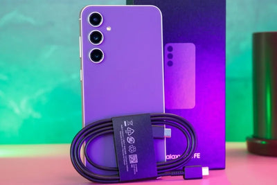 Samsung Galaxy S23 FE 5G Unlocked Android Cell Phone - 6.4" AMOLED, 8GB RAM, 128/256GB Storage, Snapdragon, NFC - Pulse Electro