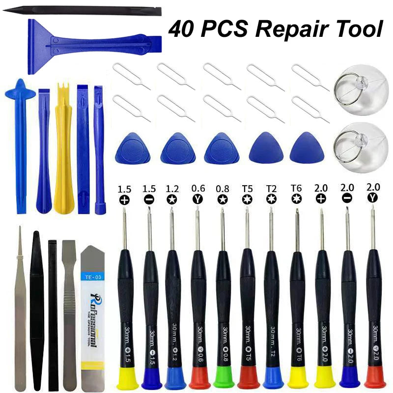 Mobile Phone Repair Tools Plastic Pry Bar Blade Opening Screwdriver for Screen iPhone iPad Laptop Computer Disassemble Hand Kit