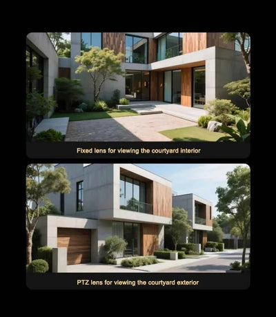 XIAOMI Smart Outdoor Camera 4 Pro Triple Camera Zoom Edition - 360° 5MP 3K with 9x Hybrid Zoom and IP66 Rating - Pulse Electro