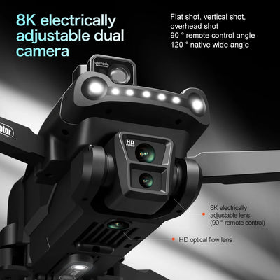 Xiaomi V198GPS Professional Drone ESC 8K  HD Camera Brushless Obstacle Avoidance Aerial Optical Foldable Quadcopter Mini Drone