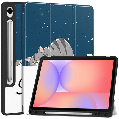 Leather Case-Samsung Galaxy Tab S10 Lite SM-X400 SM-X406B 10.9 Inch 2025 with Pen Holder and Stand for Optimal Protection and Versatility - Pulse Electro