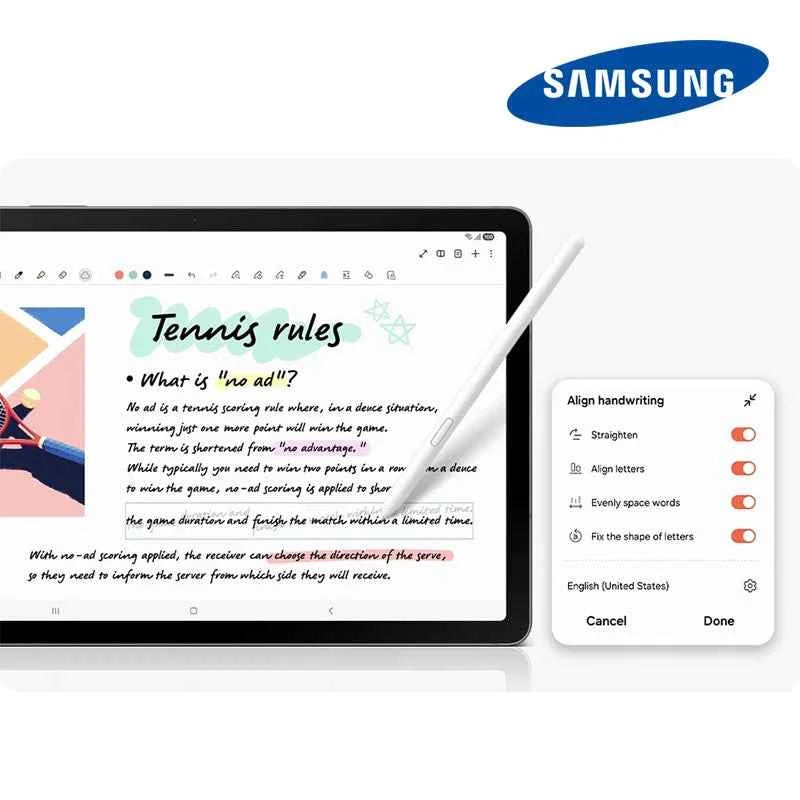 Samsung Galaxy Tab S10 Lite 6GB RAM 128GB Storage Tablet with S Pen, 10.9" Display, 8000mAh Battery, WiFi, SM-X400N - Pulse Electro