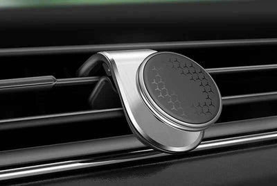 360 Magnetic Car Phone Holder for iPhone 15, 14, XR, Xiaomi, Huawei, Samsung - Adjustable Smartphone Stand and GPS Support - Pulse Electro