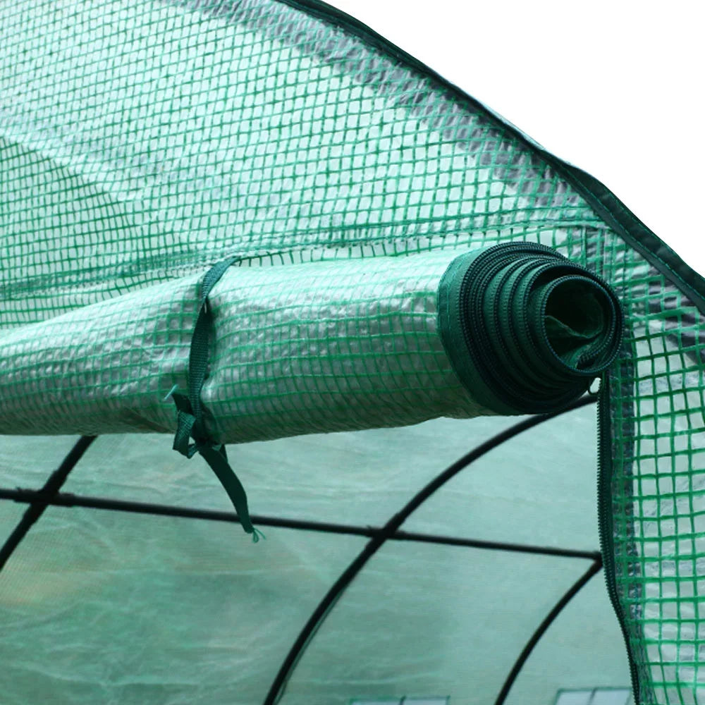 Walk In Greenhouse Hothouse Garden Plant Shed Green House Tunnel