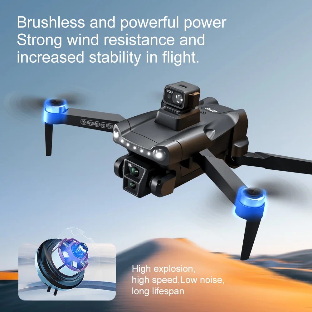 Xiaomi V198GPS Professional Drone ESC 8K  HD Camera Brushless Obstacle Avoidance Aerial Optical Foldable Quadcopter Mini Drone