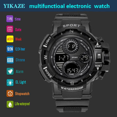 Outdoor Military Digital Watch for Men Sports Style