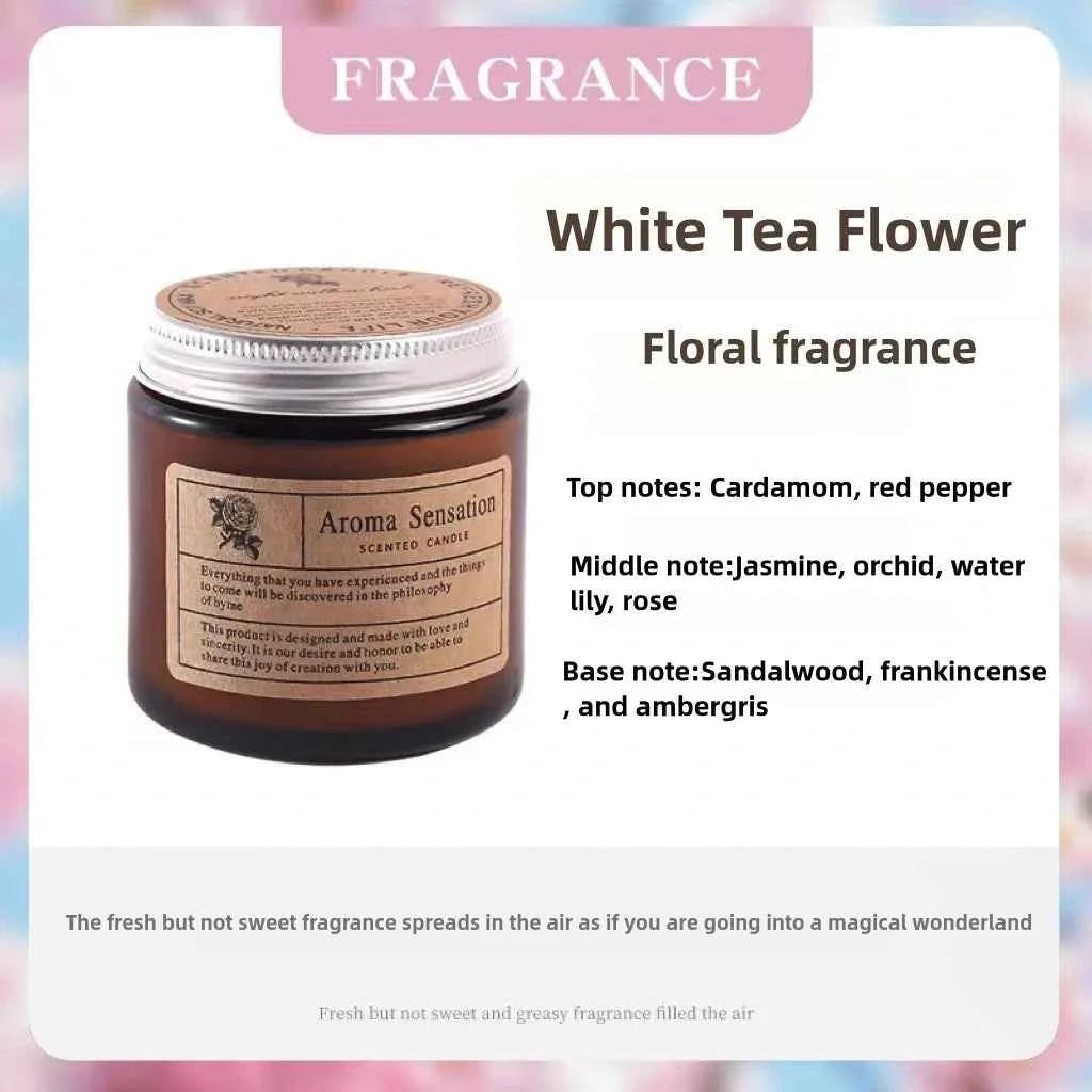 Soy scented Candles for Luxury Home Decoration and Celebrations - Smokeless Aromatic Essential Oil Candle - Pulse Electro