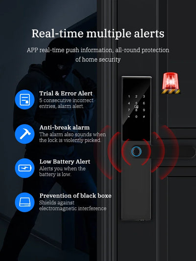 Bluetooth Fingerprint Door Lock TTLock