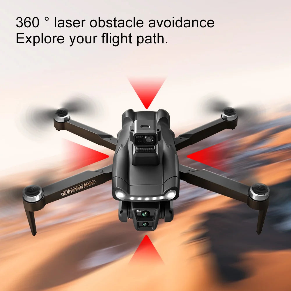 Xiaomi V198GPS Professional Drone ESC 8K  HD Camera Brushless Obstacle Avoidance Aerial Optical Foldable Quadcopter Mini Drone