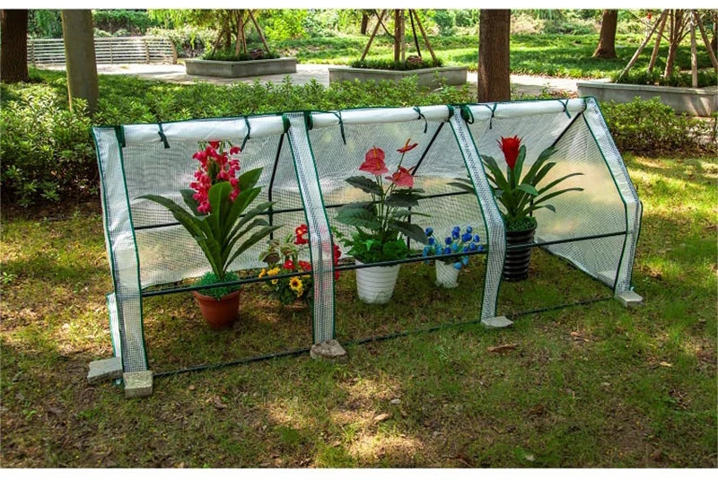 Garden Greenhouse Cover Plant Sun Room Flower Potted Anti freezing Rainproof Warm Hothouse Cover Plant Seedling Shed Green House