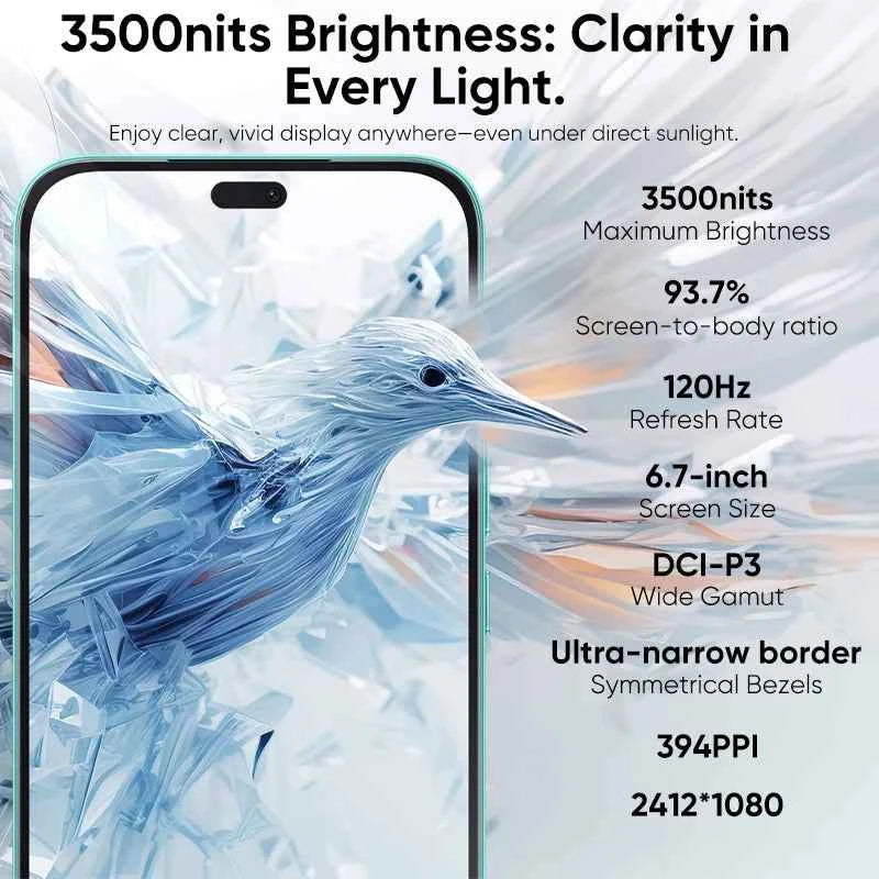 2025 HONOR 400 Lite 5G Smartphone with Mediatek Dimensity 7025, 6.7'' 120Hz AMOLED Display, 108MP Camera, and 5230mAh Battery - Pulse Electro