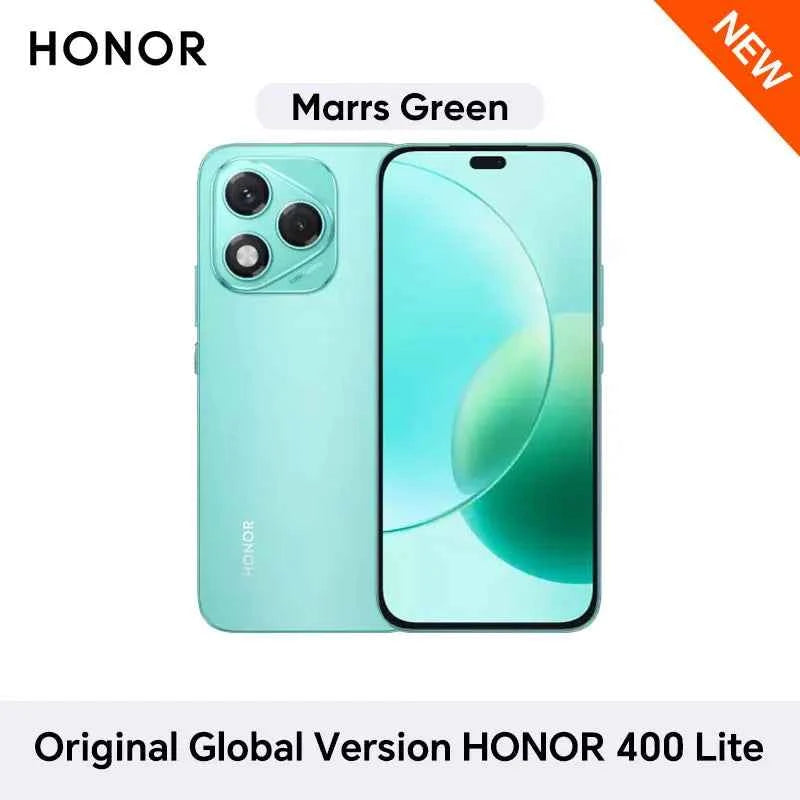 2025 HONOR 400 Lite 5G Smartphone with Mediatek Dimensity 7025, 6.7'' 120Hz AMOLED Display, 108MP Camera, and 5230mAh Battery - Pulse Electro