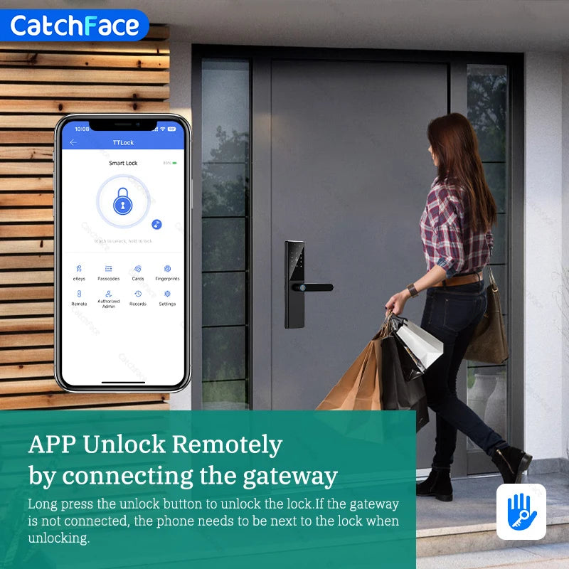 Bluetooth Fingerprint Door Lock TTLock