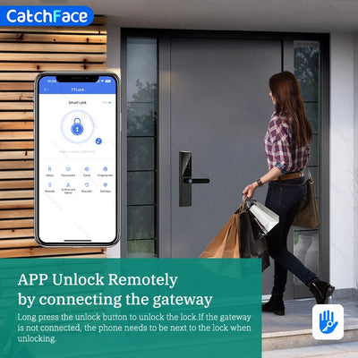 Bluetooth Fingerprint Door Lock TTLock