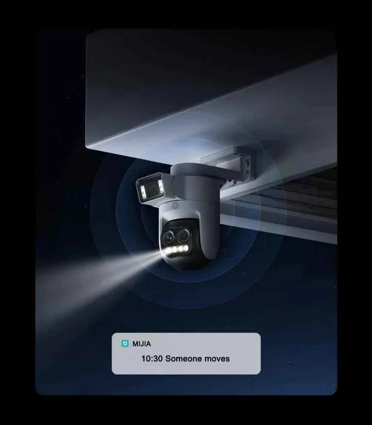 XIAOMI Smart Outdoor Camera 4 Pro Triple Camera Zoom Edition - 360° 5MP 3K with 9x Hybrid Zoom and IP66 Rating - Pulse Electro