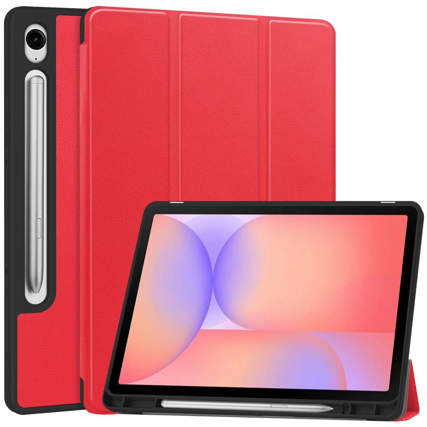 Leather Case-Samsung Galaxy Tab S10 Lite SM-X400 SM-X406B 10.9 Inch 2025 with Pen Holder and Stand for Optimal Protection and Versatility - Pulse Electro