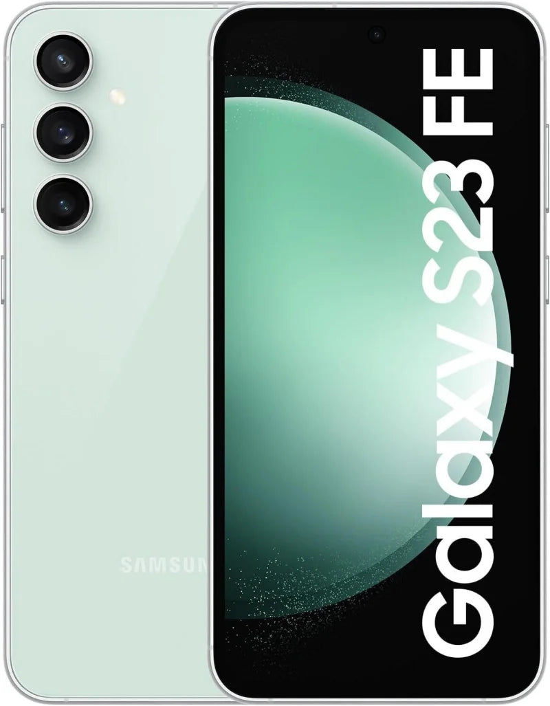 Samsung Galaxy S23 FE 5G Unlocked Android Cell Phone - 6.4" AMOLED, 8GB RAM, 128/256GB Storage, Snapdragon, NFC - Pulse Electro