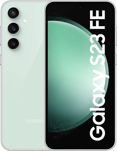 Samsung Galaxy S23 FE 5G Unlocked Android Cell Phone - 6.4" AMOLED, 8GB RAM, 128/256GB Storage, Snapdragon, NFC - Pulse Electro