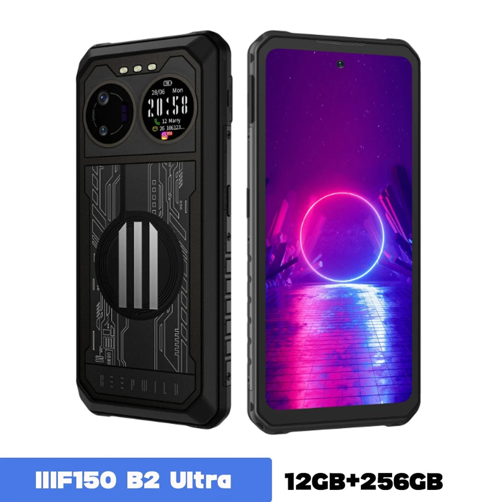 IIIF150 B2 Ultra Rugged Smartphone Android 13 12GB+256GB 200MP Indestructible Mobile Phones 15000mAh 65W 4G Cell Phone On Sale