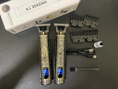 LCD Display T9 Electric Hair barber 0mm Shaver Hair Trimer Home Appliances Travel Barber Razors Shaving Machine for Men