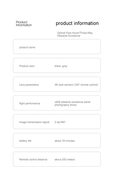 Xiaomi Z908Pro Max Drone Professional Dual Camera HD 8K Brushless Motor GPS FPV Obstacle Avoidance Folding Quadcopter UVA 10000M