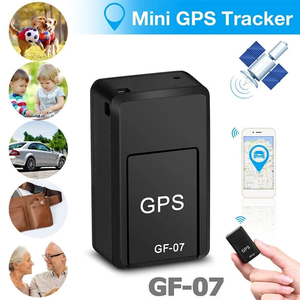 Mini Car GPS Tracker GF-07 Real Time Tracking Anti-Theft Anti-lost Locator Strong Magnetic Mount SIM Message Positioner