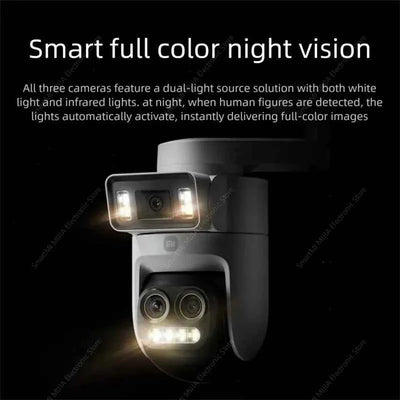 XIAOMI Smart Outdoor Camera 4 Pro Triple Camera Zoom Edition - 360° 5MP 3K with 9x Hybrid Zoom and IP66 Rating - Pulse Electro
