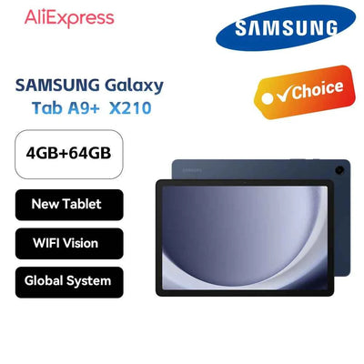 SAMSUNG Galaxy Tab A9 Plus Tablet 11” - 4GB RAM, 64GB Storage, Android, Slim & Lightweight Design, Quad Speakers - Pulse Electro