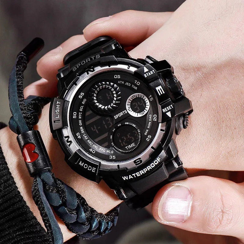 Outdoor Military Digital Watch for Men Sports Style