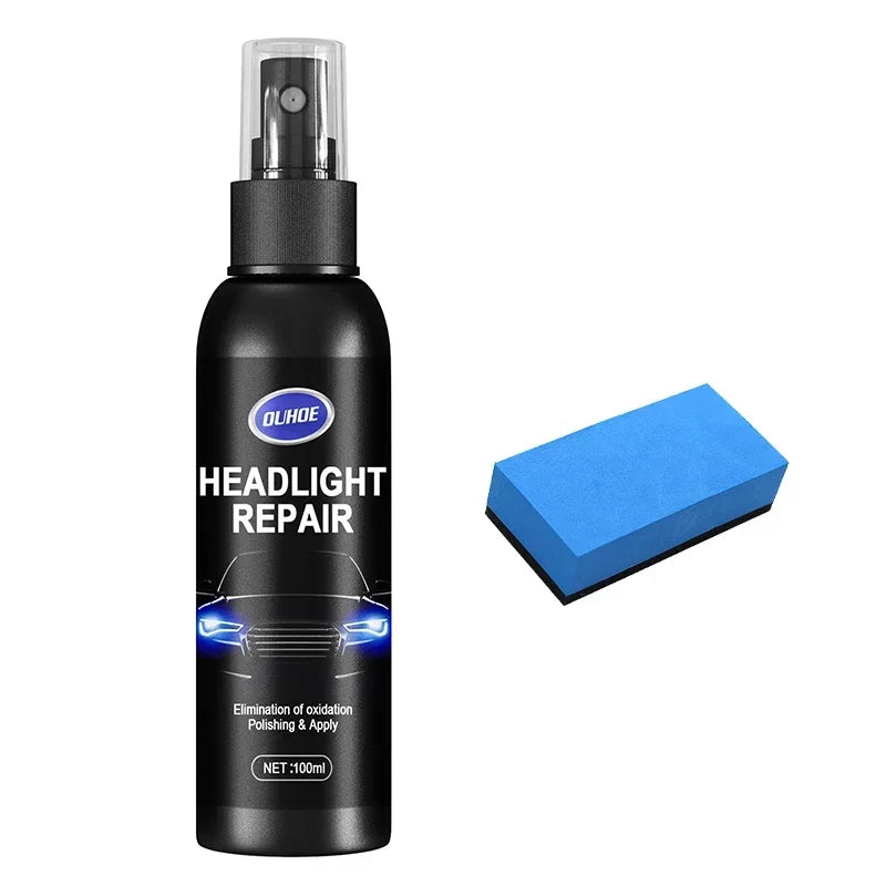 Car Headlight Polishing Scratch Repair Fluid Universal Cars Light Restoration Kit Auto Cleaning Accessories 10/20/30/50/100mL