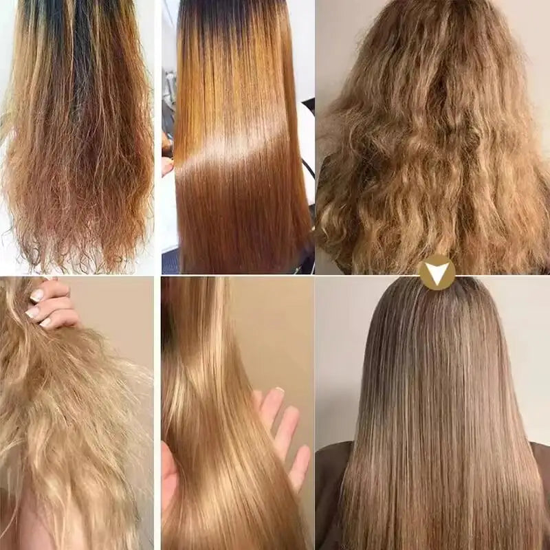 Magical Keratin Hair Mask 5 Seconds Repair Damaged Frizzy Hair Soft Smooth Shiny Rice Nutrition Moisturizing Nourish Hair Care