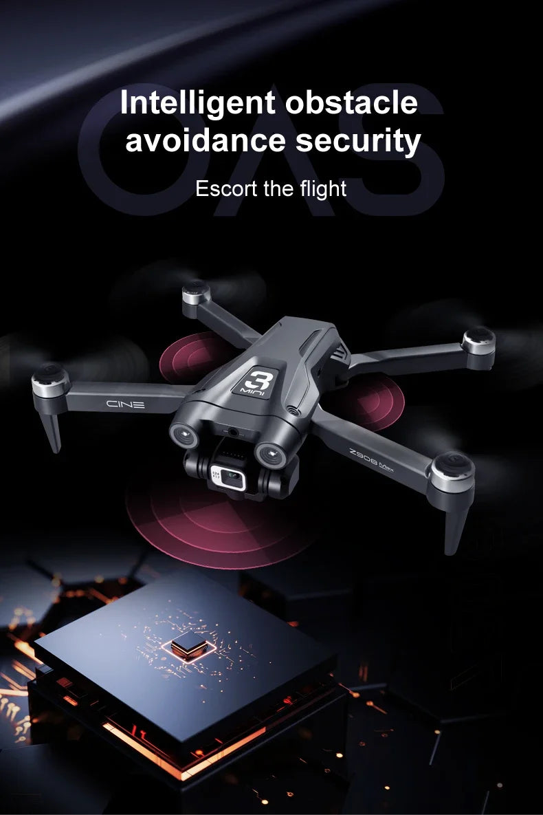 Xiaomi Z908Pro Max Drone Professional Dual Camera HD 8K Brushless Motor GPS FPV Obstacle Avoidance Folding Quadcopter UVA 10000M