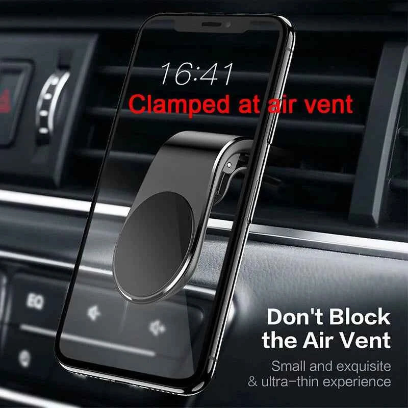 360 Magnetic Car Phone Holder for iPhone 15, 14, XR, Xiaomi, Huawei, Samsung - Adjustable Smartphone Stand and GPS Support - Pulse Electro
