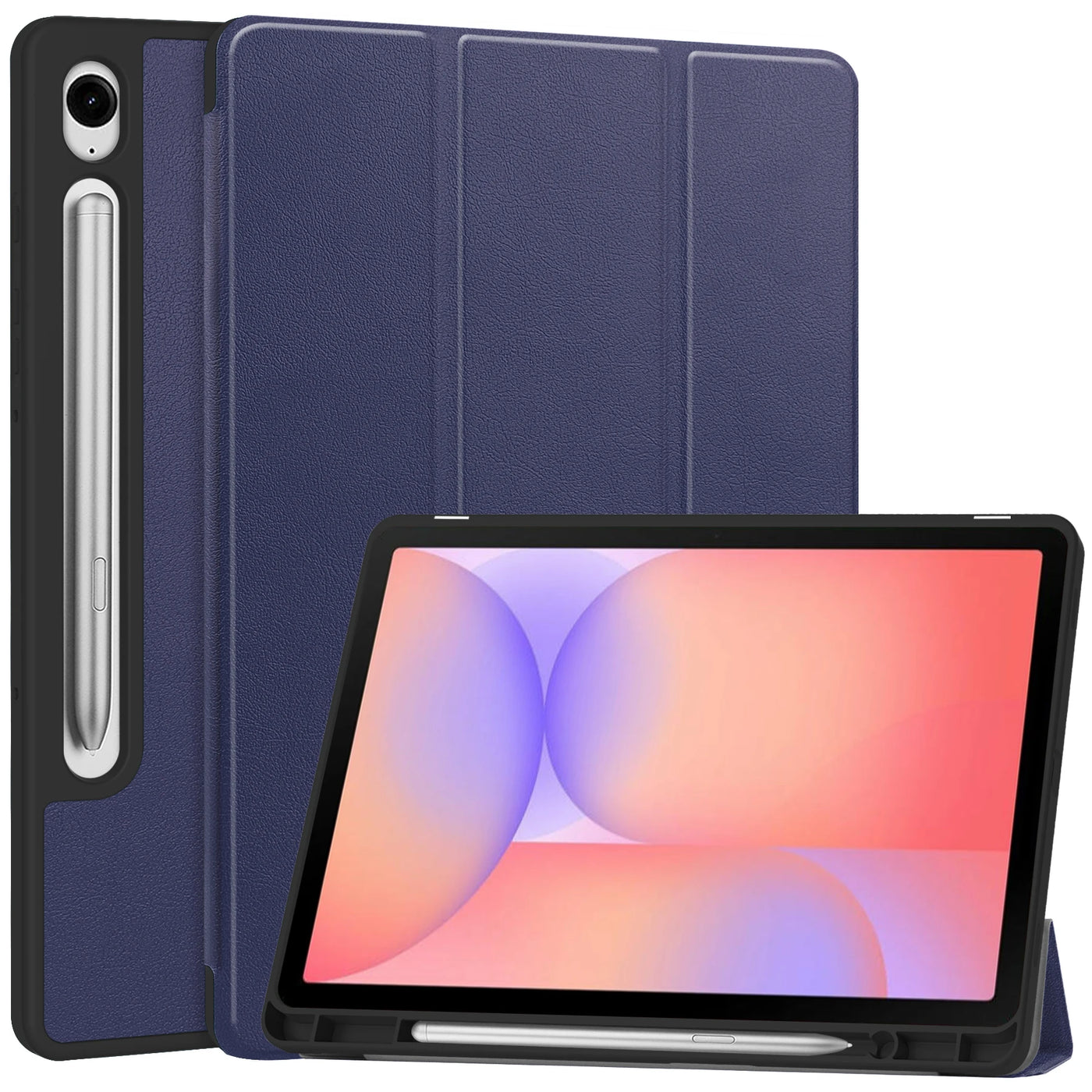Leather Case-Samsung Galaxy Tab S10 Lite SM-X400 SM-X406B 10.9 Inch 2025 with Pen Holder and Stand for Optimal Protection and Versatility - Pulse Electro
